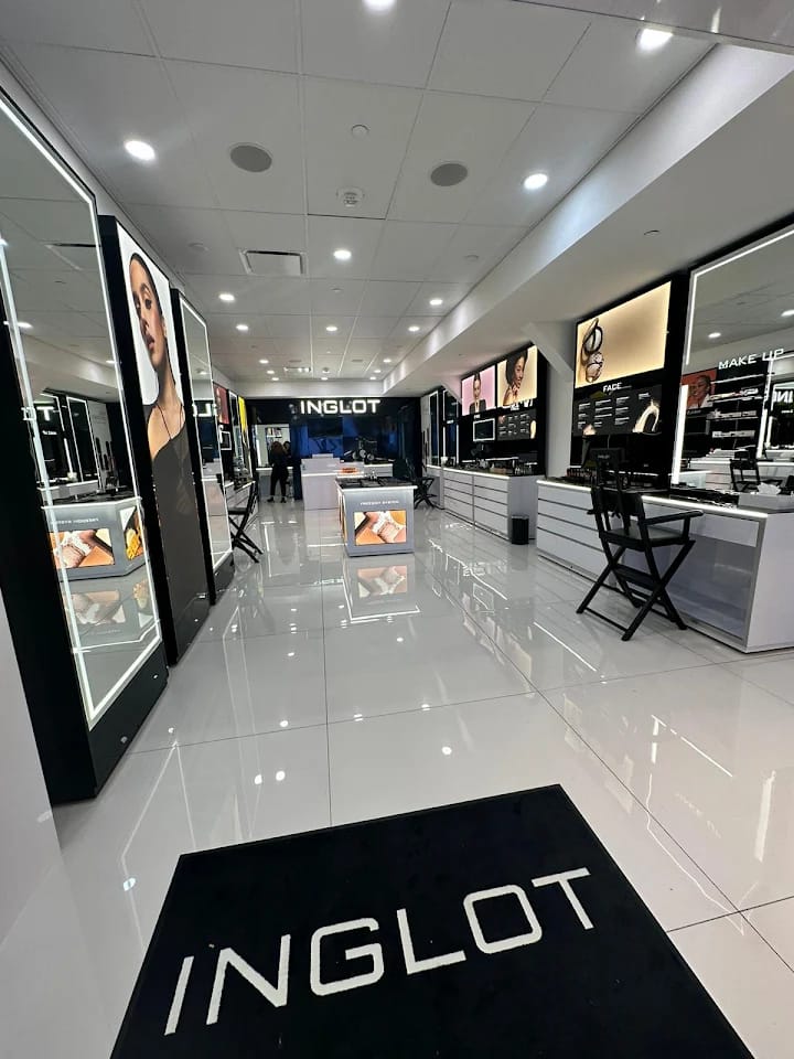 Inside the INGLOT Las Vegas store